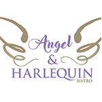 ANGEL & HARLEQUIN BISTRO logo