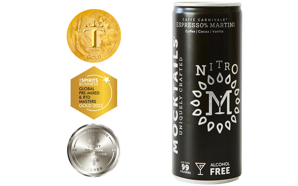 Caffè Carnivale Espress0% Martini Nitro Cans 12 Pack