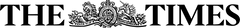 the times logo black